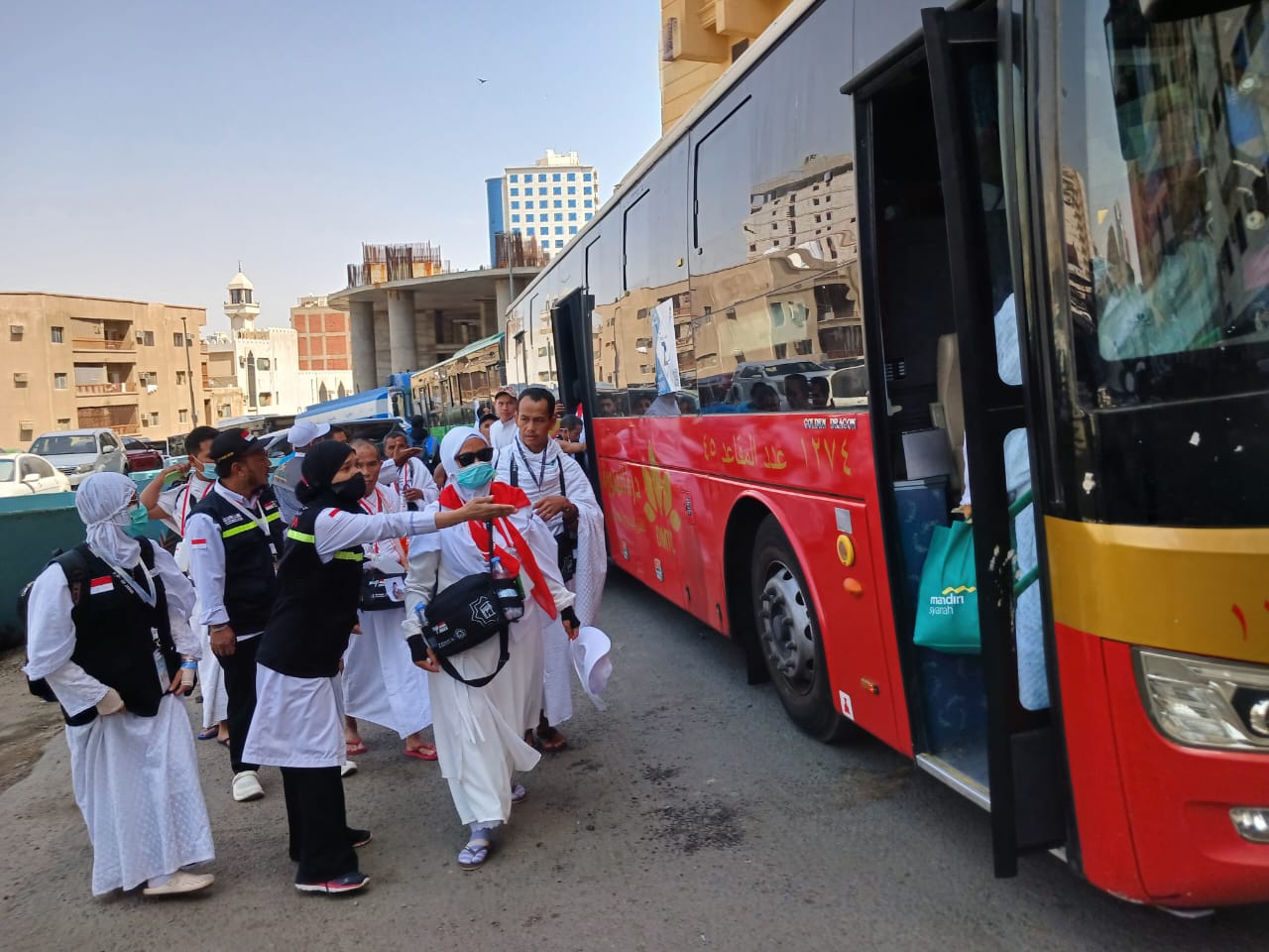 Petugas Penyelenggara Ibadah Haji Siapkan 1.470 Bus Menuju Arafah